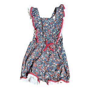 NWT Love + Grow Clothing Lady Liberty Romper 6y